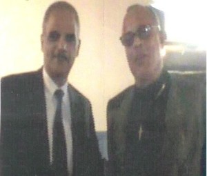 Rev. Hodge with Eric Holder